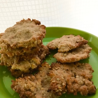 バターなし！パン粉でザクザク大満足クッキー